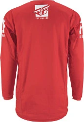 Fly Racing Kinetic Shield джерси, красно-белый