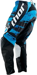Thor Phase Splatter мотоштаны кросс, черно-синий