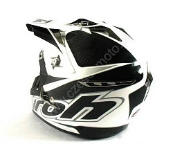 Airoh CR900 шлем кроссовый, черно-белый