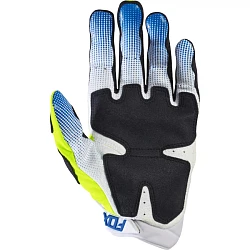 Fox Pawtector 2017 мотоперчатки, желто-белый