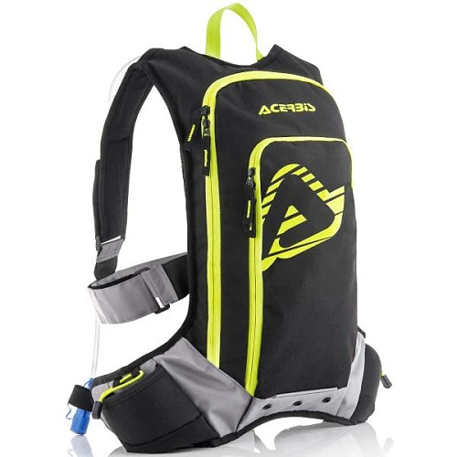 Acerbis X-Storm Black/Yellow, рюкзак-гидропак, 14.5/2.5 L
