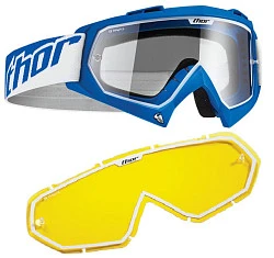 Thor Enemy Blue комплект кросс с желтой линзой, синий