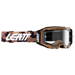 Leatt Velocity 5.5 Enduro Stone / Clear 83% мотоочки, двойная линза