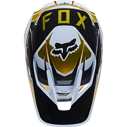 Fox Racing V3 RS 2022 Mirer White/Black шлем кроссовый