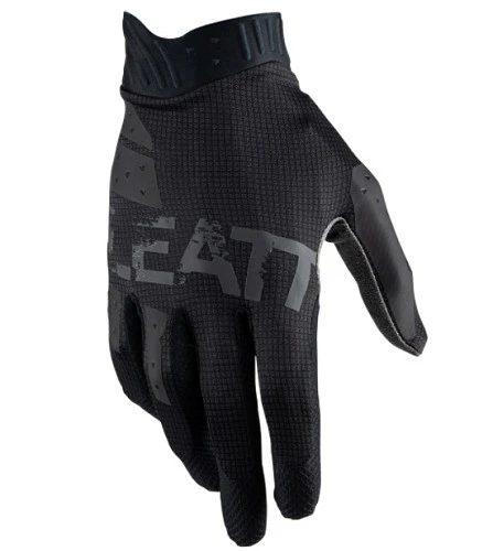 Leatt Moto 1.5 Junior Black мотоперчатки подростковые