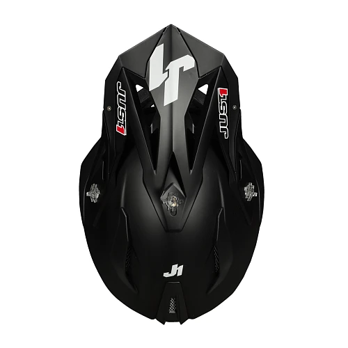 Just1 J18 Solid Matt Black шлем кроссовый