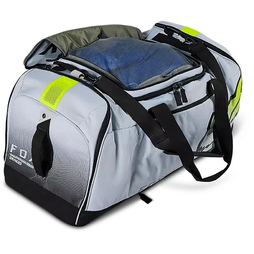 Fox Podium Duffle Toxsyk Flow Yellow, сумка для экипировки