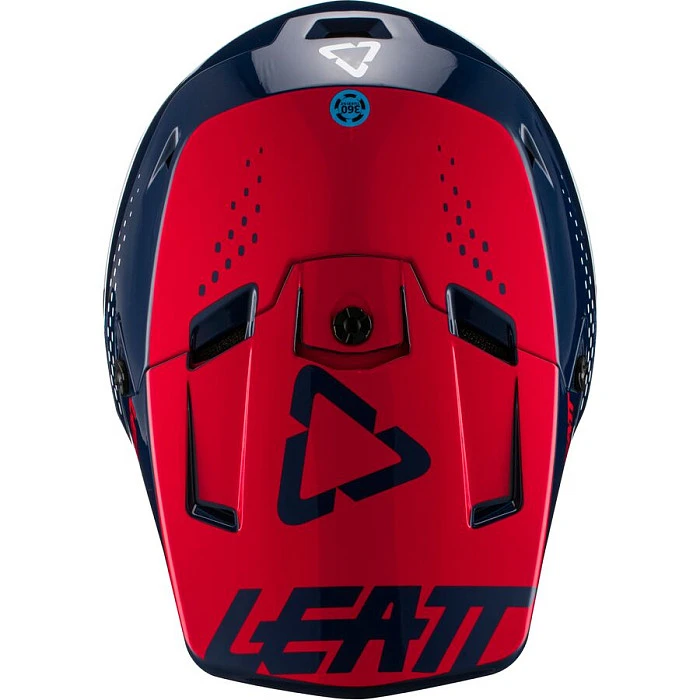 Leatt GPX 3.5 2021 Red/Blue шлем кроссовый