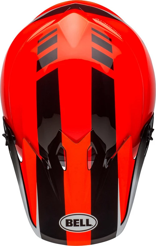 Bell Mx-9 Mips Dash Gloss Orange/Black шлем кроссовый