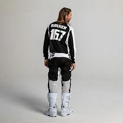 Shift Whit3 Label Race мотоштаны, черно-белый