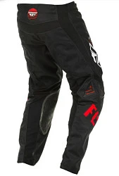 Fly Racing Kinetic K220 2020 мотоштаны, красно-бело-черный