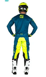 Fly Racing Kinetic Shield комплект, сине-желтый