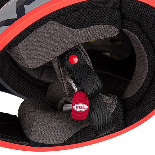 Bell MX-9 Mips Seven Ignite шлем кроссовый, сине-красно-черный