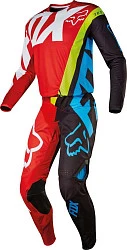 Fox Racing 360 Creo 2017 комплект, черно-красный
