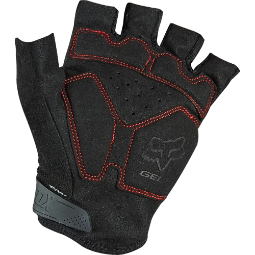 Fox Racing Reflex Gel Short велоперчатки без пальцев, черно-красный