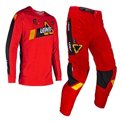 Leatt 3.5 Ride Kit Mini 2024 Red комплект детский, мотоштаны + джерси