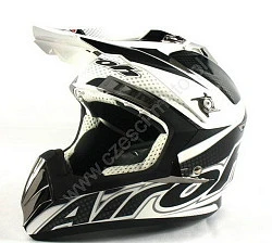 Airoh CR900 шлем кроссовый, черно-белый