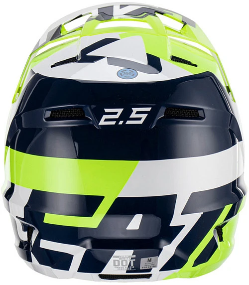 Leatt 2.5 V23 Lime шлем кроссовый