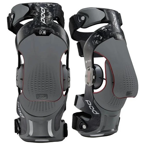 POD MX K8 3.0 Knee Brace Carbon/Graphite наколенники