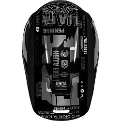 Fox Racing V1 Illmatik Black шлем кроссовый