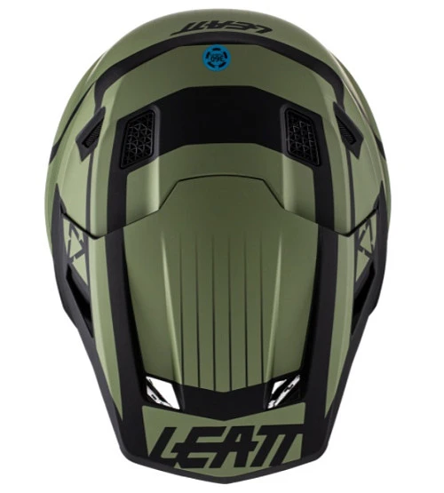 Leatt Kit Moto 7.5 V22 Cactus шлем кроссовый + Velocity 4.5 мотоочки