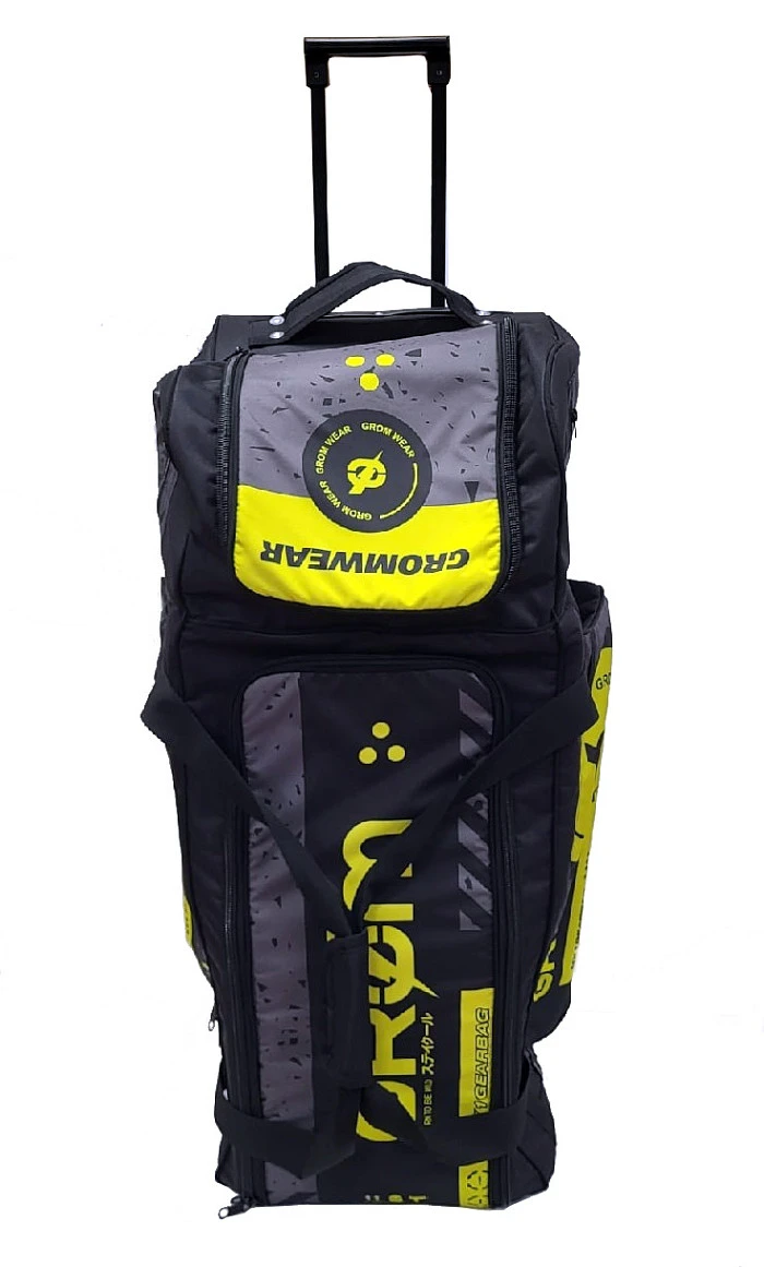 Grom MX1 Gearbag Fragments Neon\Grey сумка на колесах, зеленый