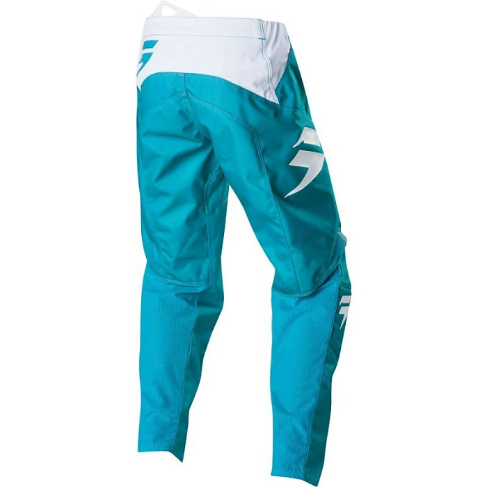 Shift Whit3 Race Green мотоштаны подростковые