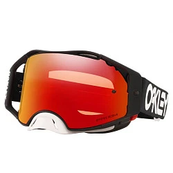 Oakley Airbrake Mx Factory Pilot мотоочки, черный, красная линза (OO7046-93)