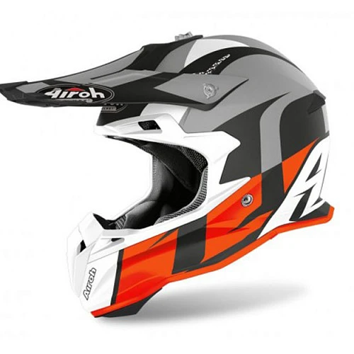 Airoh Terminator Open Vision Shoot Orange Matt шлем внедорожный