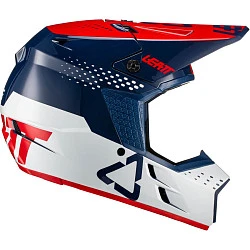 Leatt GPX 3.5 2021 Red/Blue шлем кроссовый
