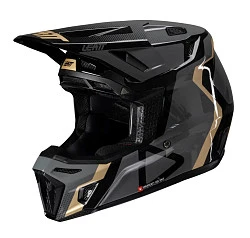 Leatt Kit Moto 8.5 V25 Black шлем кроссовый + Velocity 5.5 мотоочки