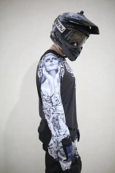 Blind Pigeon Chicano джерси, черно-серый