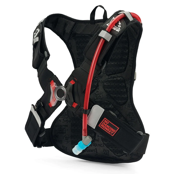 USWE Raw 4L Dirt Biking Hydration Pack (3L) Carbon Black рюкзак-гидропак