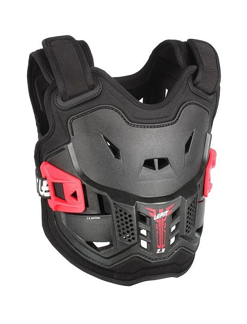 Leatt Chest Protector 2.5 Kids панцирь без плеч детский, черно-красный