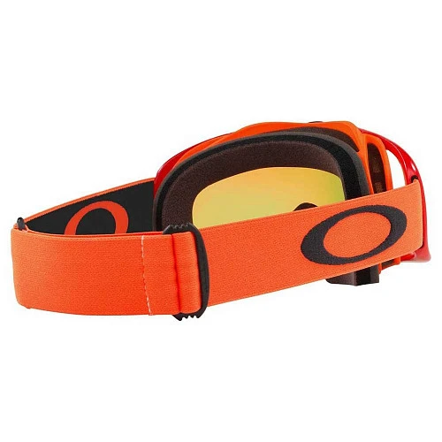 Oakley Crowbar Solid мотоочки, красно-оранжевый, оранжевая линза (OO7025-68)