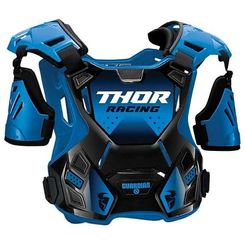 Thor Guardian S20 панцирь с плечами, сине-черный