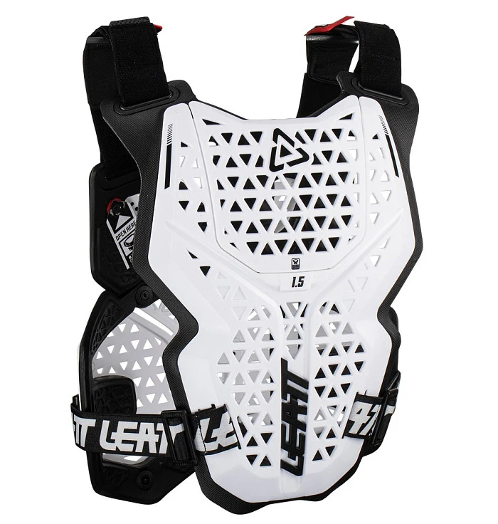 Leatt Chest Protector 1.5 White панцирь без плеч, белый