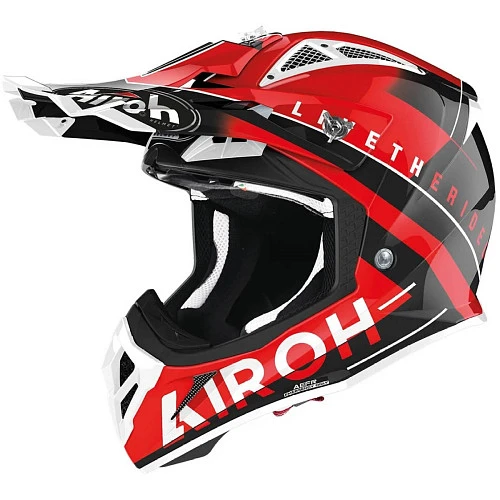 Airoh Aviator Ace Amaze Red шлем внедорожный, красный