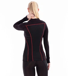 Hyperlook Crystal Air термобелье охлаждающее женское, джемпер, черный