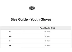 100% Brisker Youth Black мотоперчатки подростковые