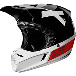 Fox Racing V3 Preest LE шлем кроссовый, черно-красный