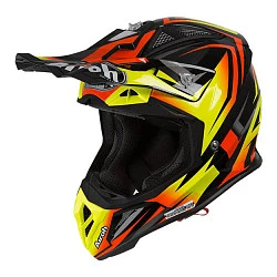 Airoh Aviator 2.3 шлем внедорожный, оранжево-черно-желтый