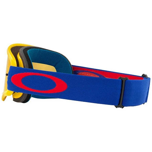 Oakley O-Frame Solid мотоочки, желто-синий, оранжевая линза (OO7029-46)