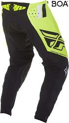 Fly Racing Evolution DST 2019 мотоштаны, черно-бело-желтый