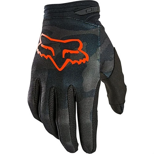 Fox 180 Trev Black Camo мотоперчатки