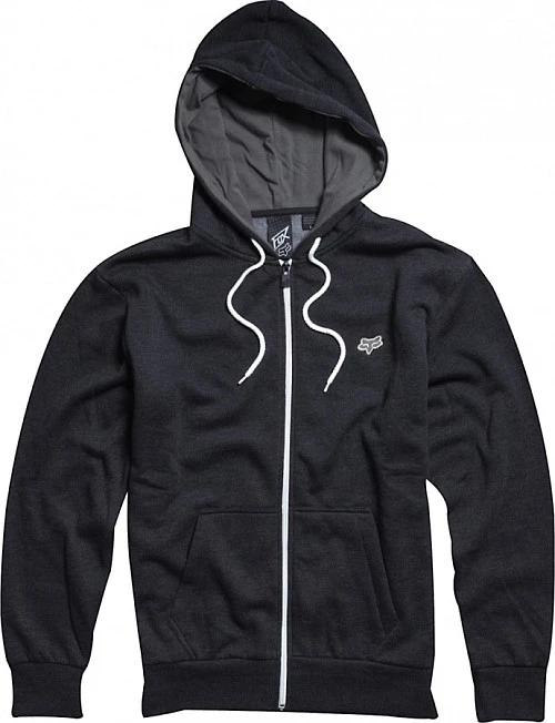 Fox Mr. Clean Zip Front Superior Fleece толстовка, черный