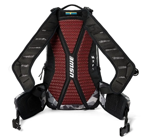 USWE Shred 16L MTB Daypack, Camo/Black рюкзак, серо-черный камуфляж