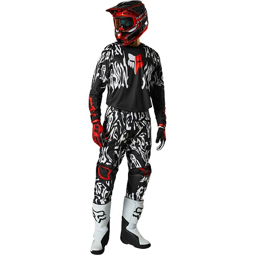 Fox Racing 180 Peril Black/Red комплект