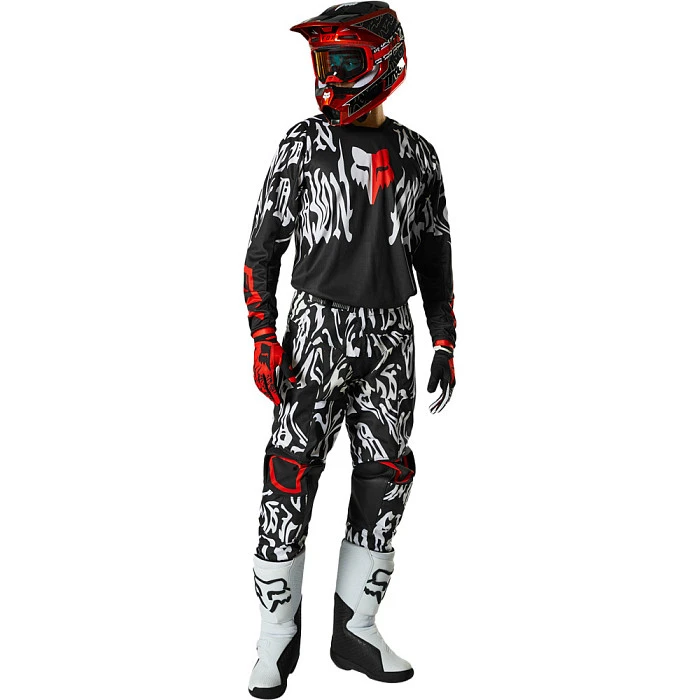 Fox Racing 180 Peril Black/Red комплект