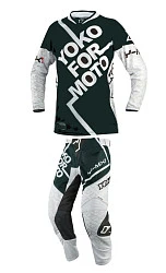 YOKO Y-MX1 Youth комплект подростковый, темно-зелено-белый